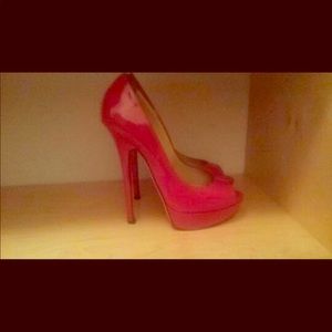 Red Jimmy Choo heels